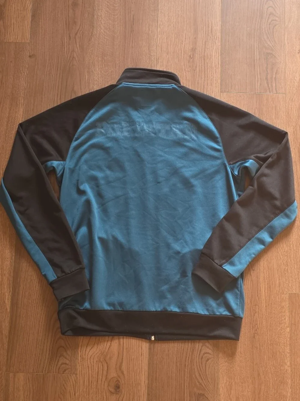 AJ Sports - Pakistan Cricket Team Track Jacket - Size L - Teal/Black